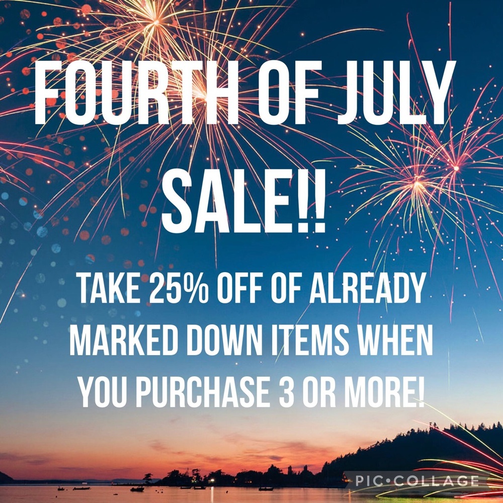 Good through 7/31‼️Sale❗️Sale ❗️Sale ❗️